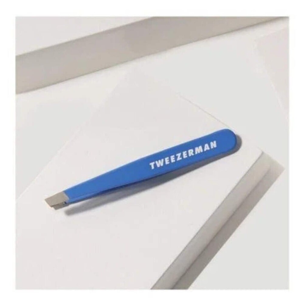 Tweezerman Bahama Blue Mini Slant Tweezer